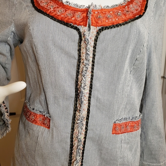 Free People lined crop jacket Size 10 - Picture 3 of 10